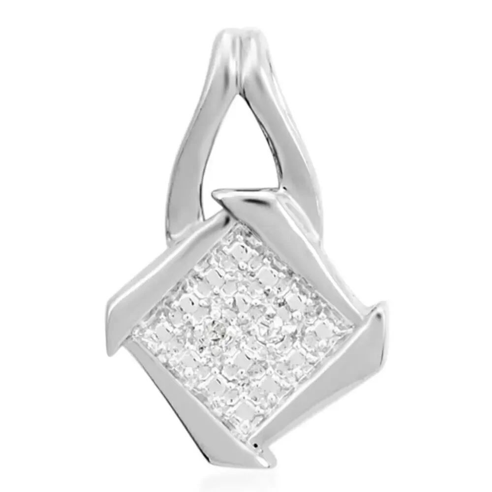 Diamond Accent Pendant Necklace New